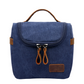 Travel Toiletry Bag | Water-resistant bag made with Washed Canvas and PU Leather for Cosmetics, Makeup, Shaving Accessories