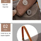 Travel Toiletry Bag | Water-resistant bag made with Washed Canvas and PU Leather for Cosmetics, Makeup, Shaving Accessories