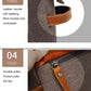 Travel Toiletry Bag | Water-resistant bag made with Washed Canvas and PU Leather for Cosmetics, Makeup, Shaving Accessories