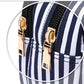 Travel Toiletry Bag | Water-resistant bag made with Washed Canvas and PU Leather for Cosmetics, Makeup, Shaving Accessories