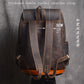 Premium Genuine Leather Travel Backpack